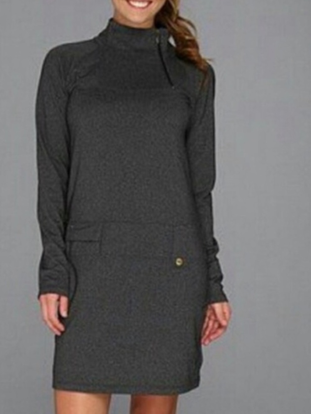 LOLE Size L Evolt Grey Athleisure Tunic
Dress Travel Stretch Quick Dry 🇨🇦